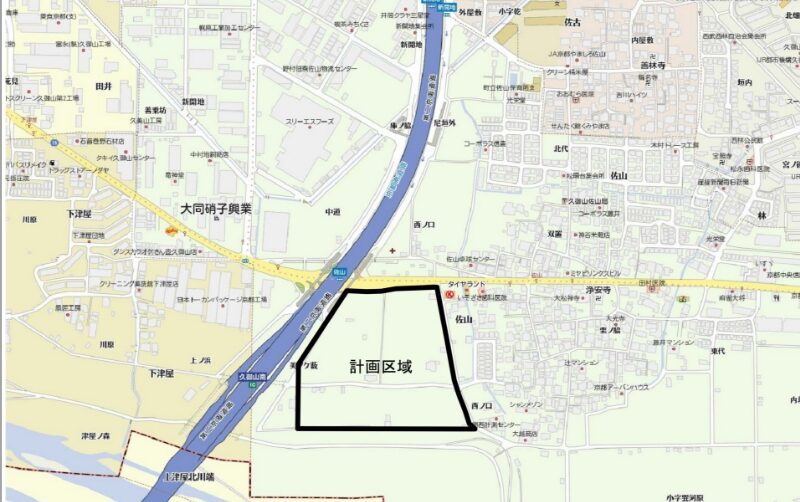 施行区域図