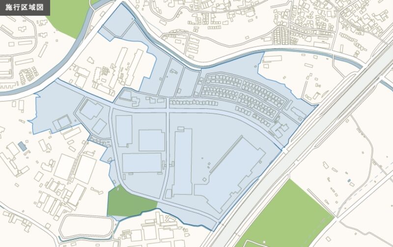 施行区域図